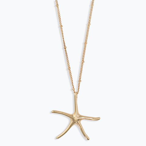 Necklace-Classic Gold Starfish