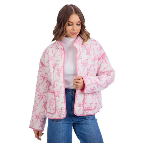Cher Block Print Jacket by Mud Pie