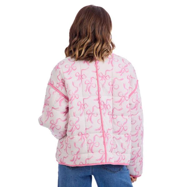 Cher Block Print Jacket by Mud Pie