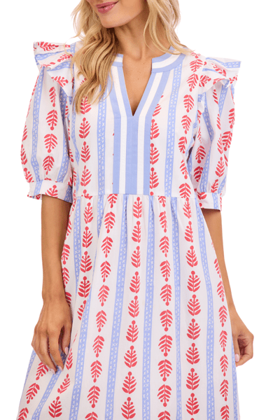 Jonah Midi Dress by Mud Pie