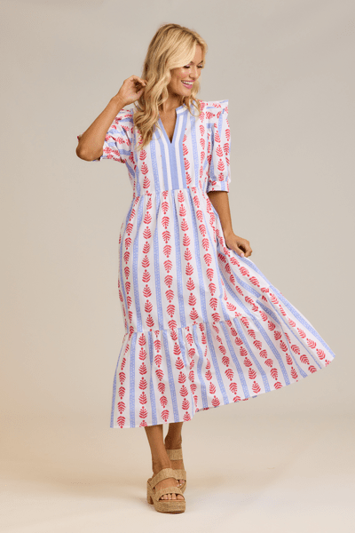 Jonah Midi Dress by Mud Pie