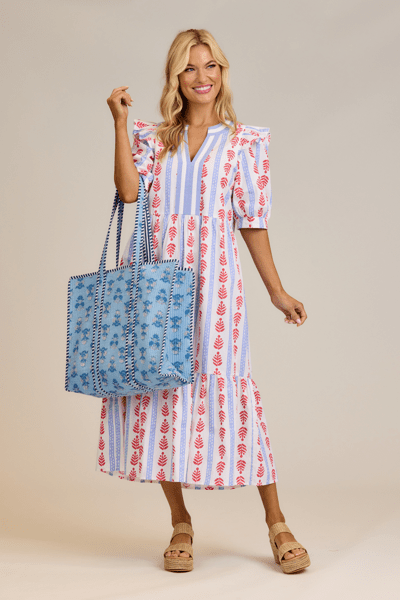 Jonah Midi Dress by Mud Pie