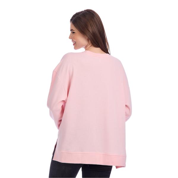 Halloween Pink Sequin Ghost Sweatshirt