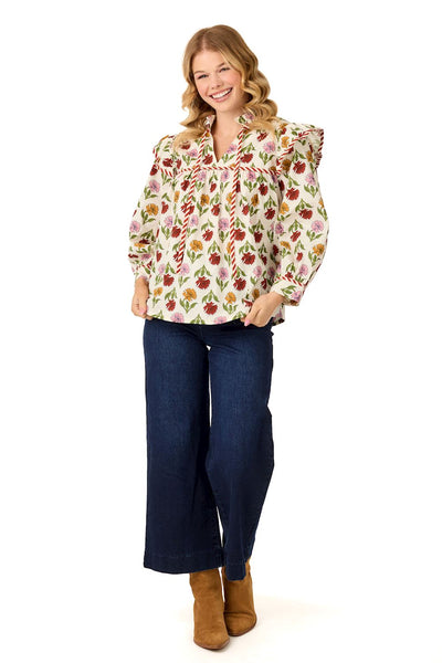 Harvest top by Mud Pie