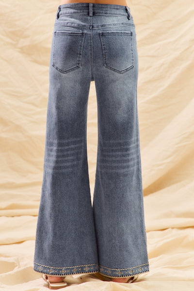 BOHO Bottom Flare Jeans