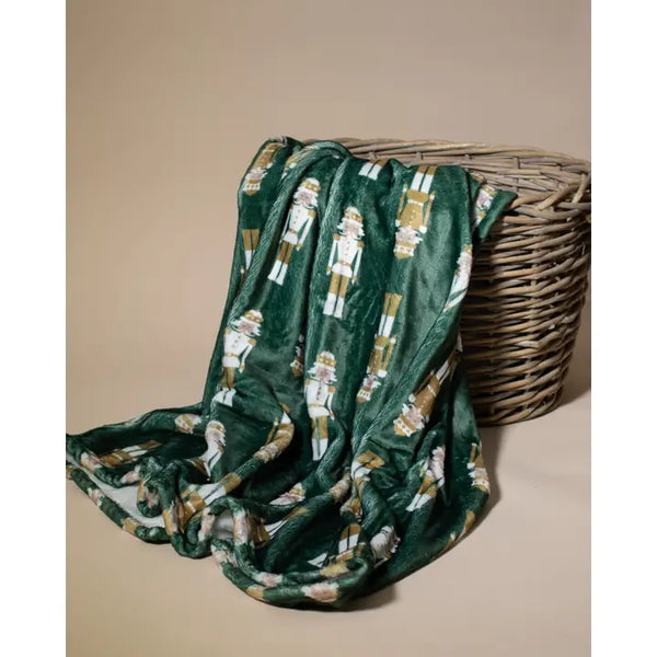 Nutcracker Throw Blanket