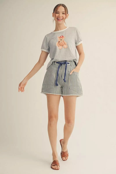 Surely Striped Shorts