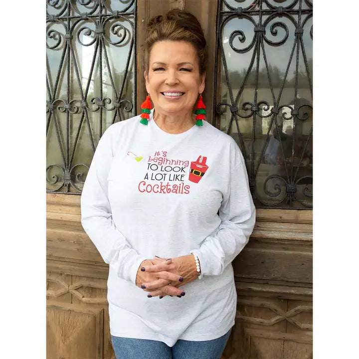 It's Beginning To Look Like Cocktails Tee