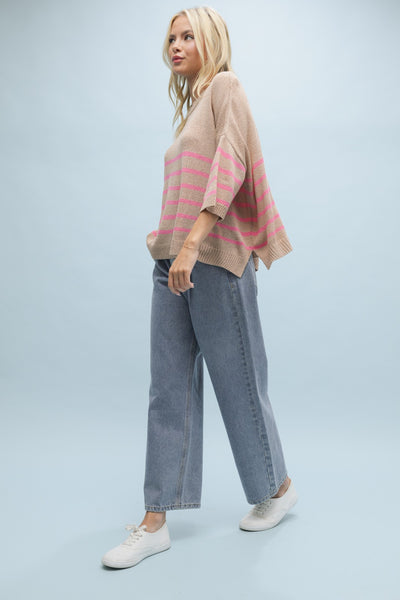 Can't Remember Stripe Top