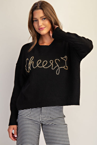 "Cheers" To You Sweater