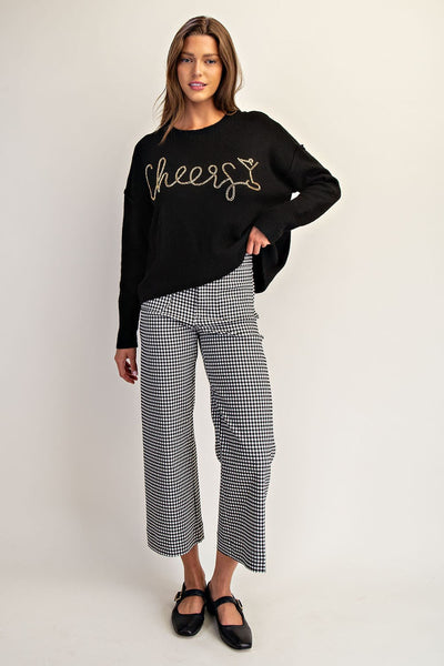 "Cheers" To You Sweater