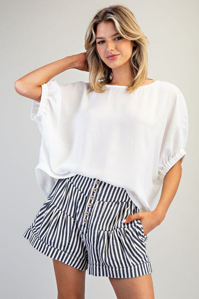 Midnight Stripe Shorts