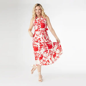 Francesca Floral Print Dress