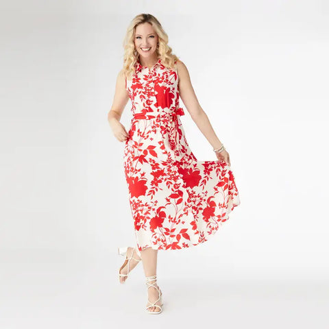 Francesca Floral Print Dress