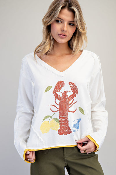 Sea Life Long Sleeve Top