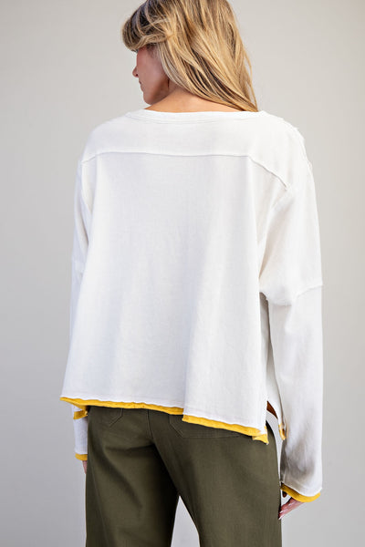 Sea Life Long Sleeve Top