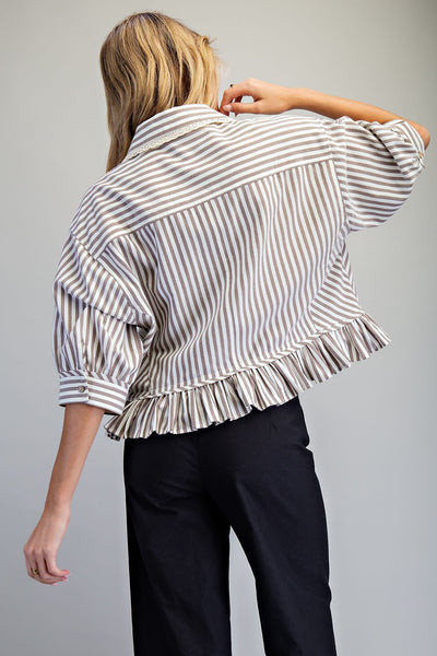 The Ivory Eyelet Top