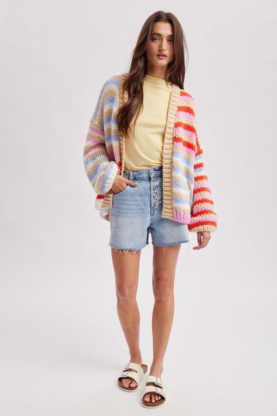 Candy Stripe Cardigan