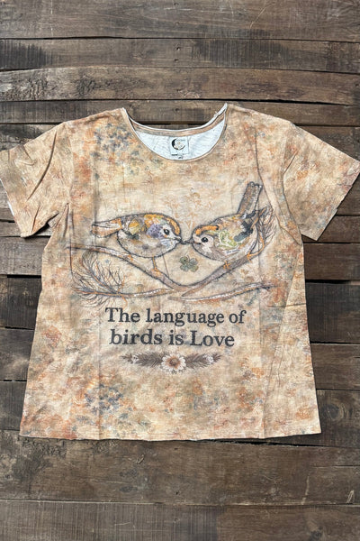 Jaded Gypsy Moon Dace Love Language Tee