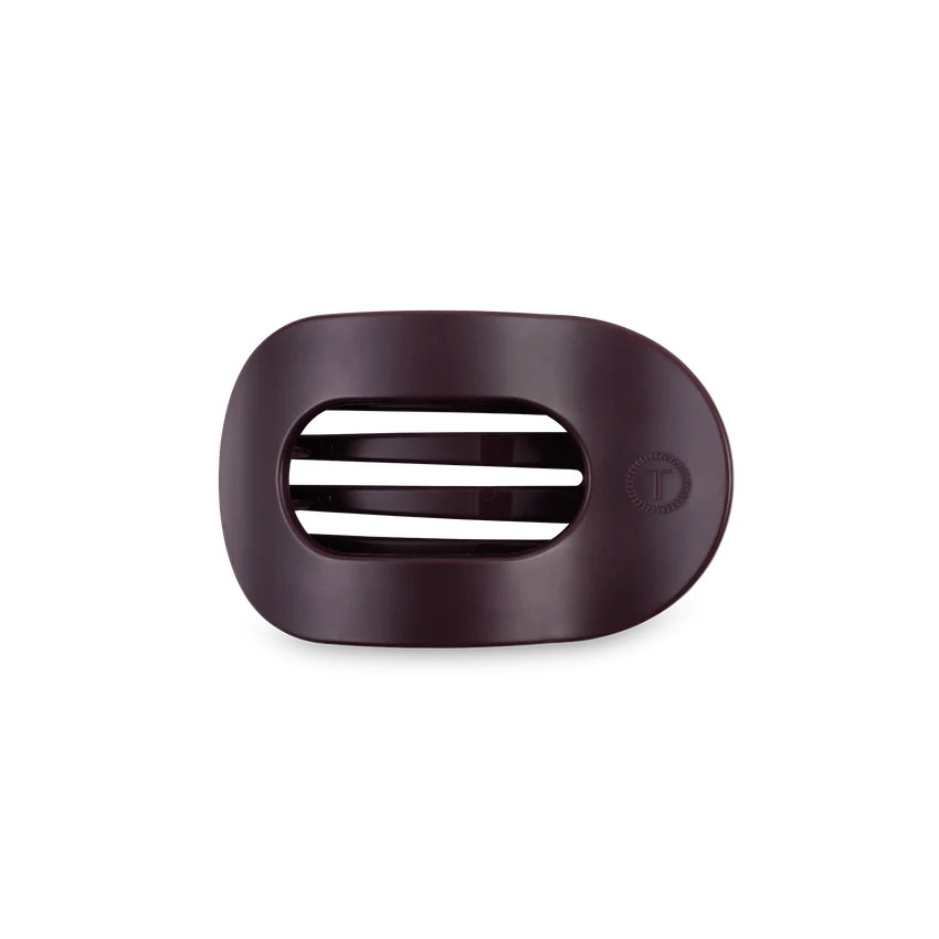 Teleties Flat Clip in Burgundy Bliss