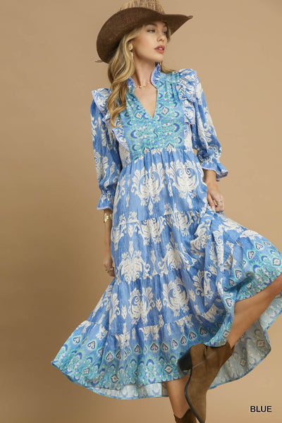 Surfing The White Caps Dress