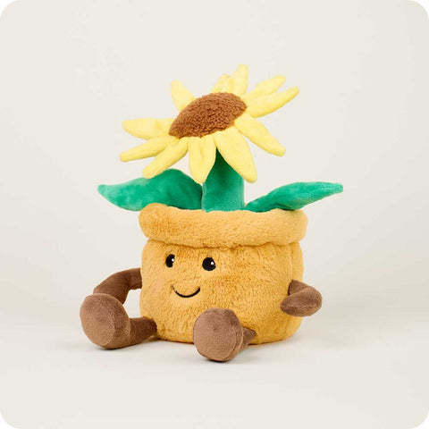 Warmies Yellow Flower Pot