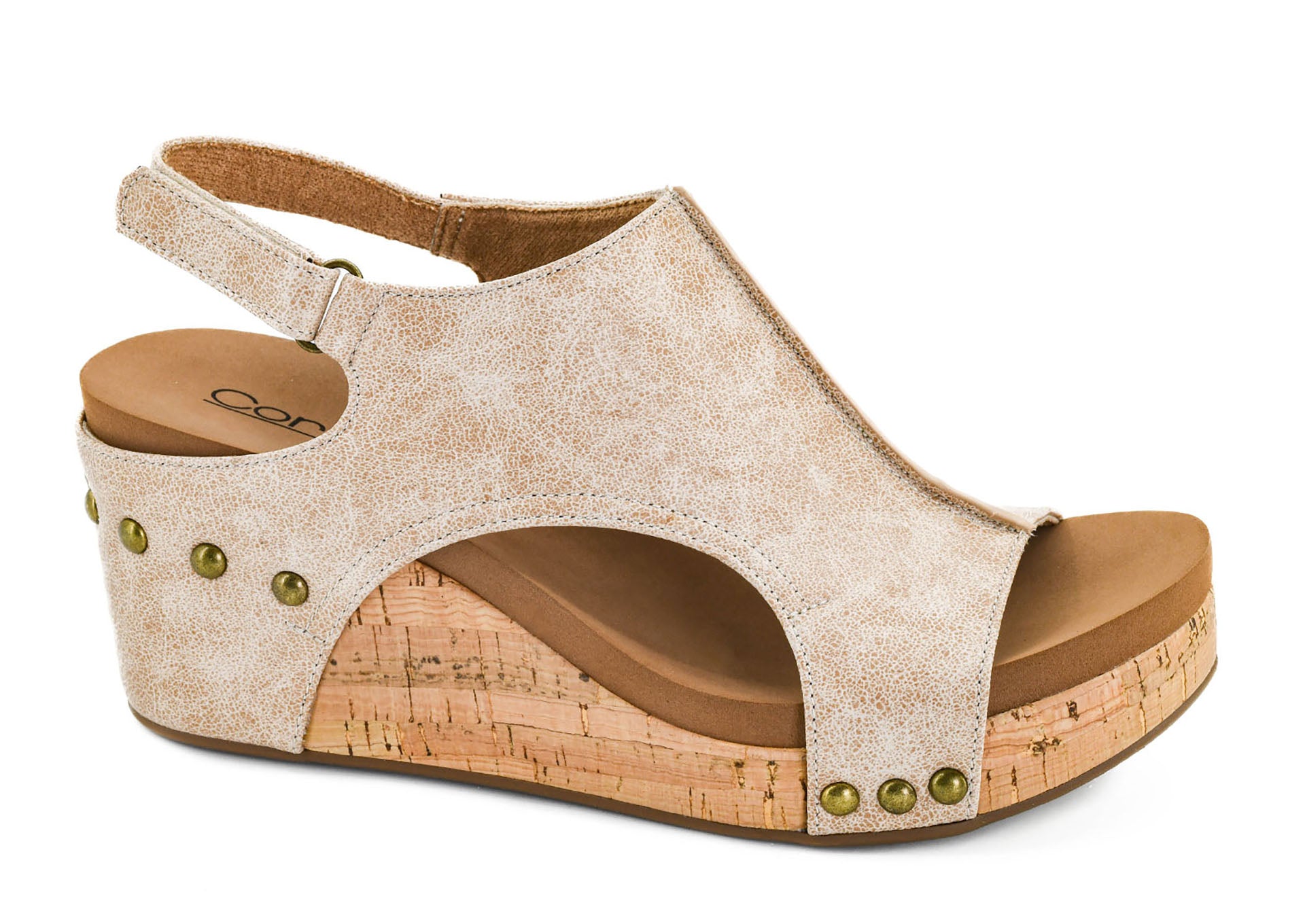 Corkys Carley Sand Distressed