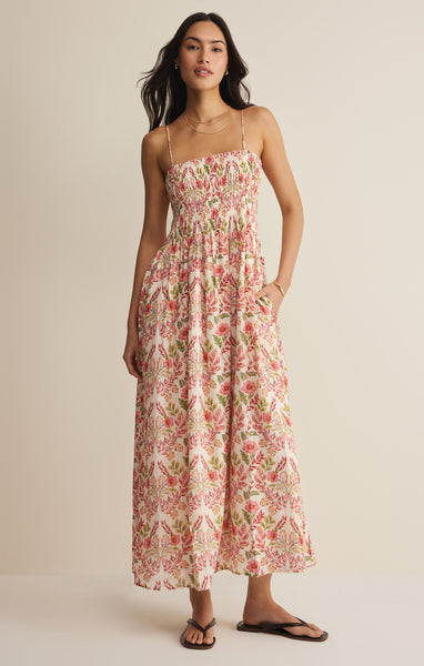 Z Supply Cornila Ami Floral Midi Dress