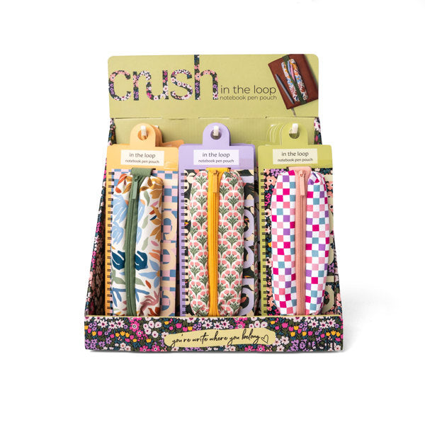 In The Loop Notebook Pen Pouch by Crush