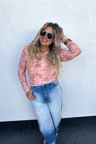 Retro Mesh Top