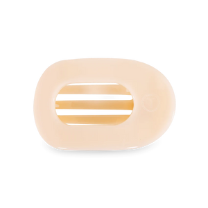 Teleties Flat Clip Medium Almond Beige