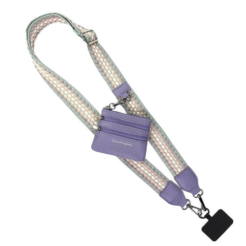 Clip & Go Strap-Fun Dots Grey/Pink