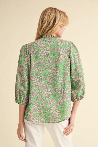 Pretty in Paisley Top