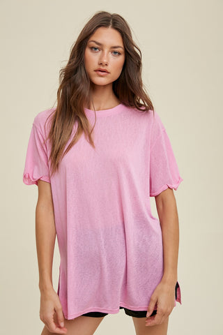Hibiscus Oversized Tee
