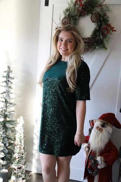 Kiss Me Under The Mistletoe Dress