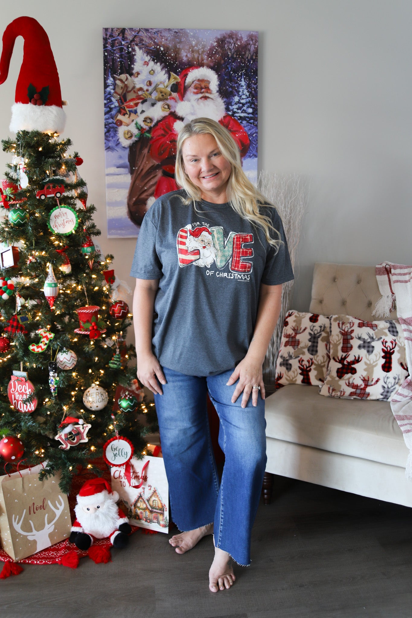 'For the Love of Christmas' Tee