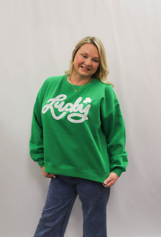 Royce Lucky Chenille Sweatshirt