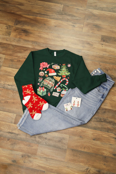 Christmas Collage Sweatshirt