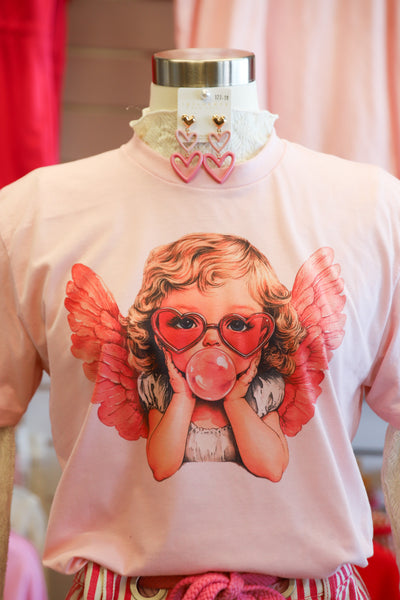 Bubble Gum Angel Tee