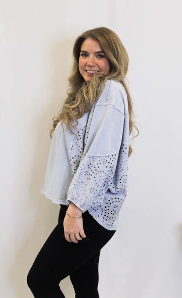 Eyelet Lace Top