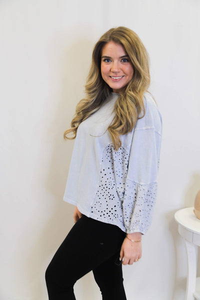 Eyelet Lace Top