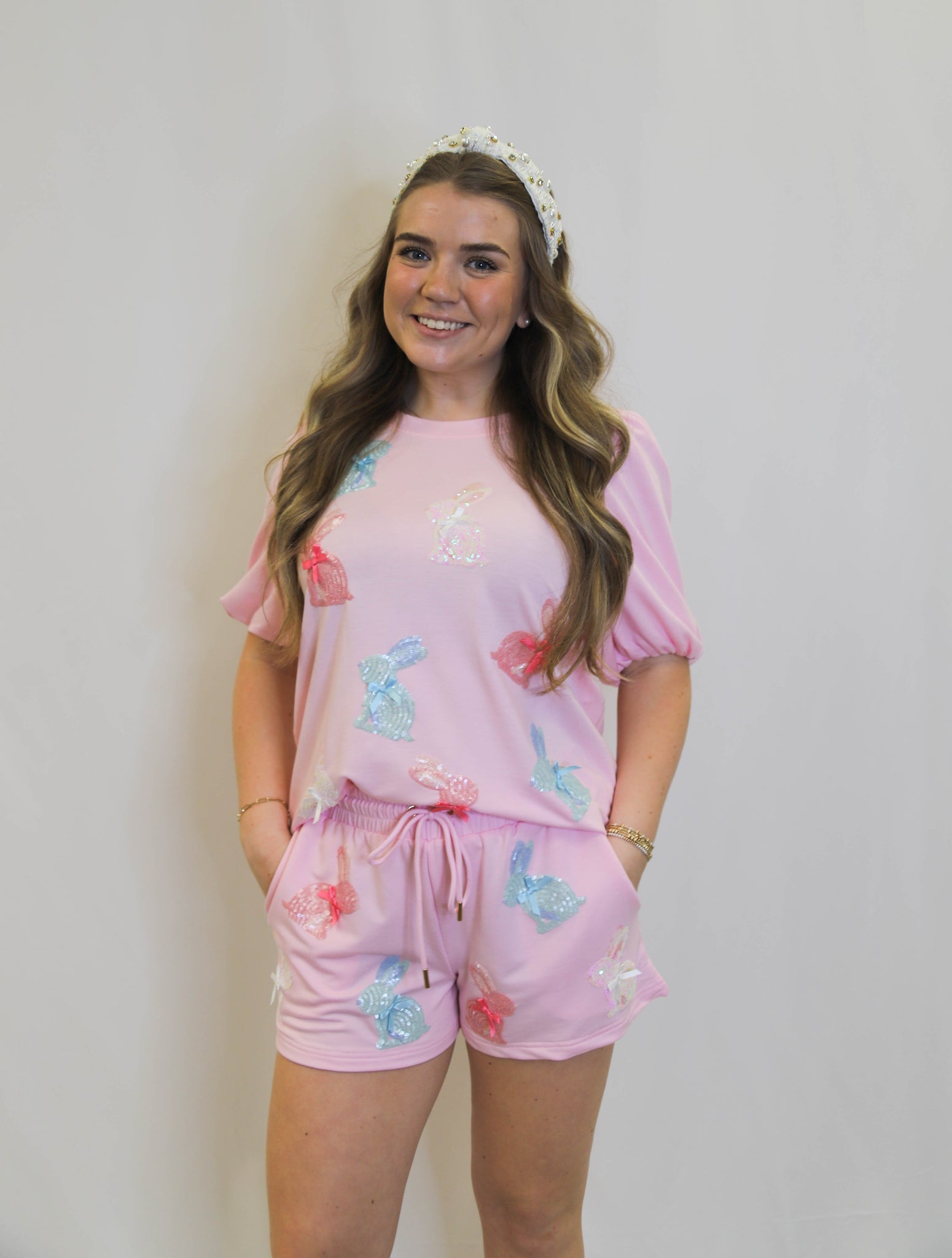 Tina Bunnies Shorts by Mary Square