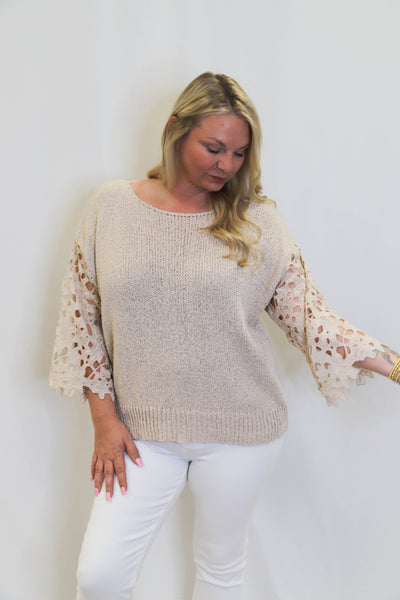 Sand And Seashell Sweater
