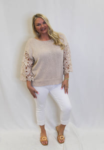 Sand And Seashell Sweater