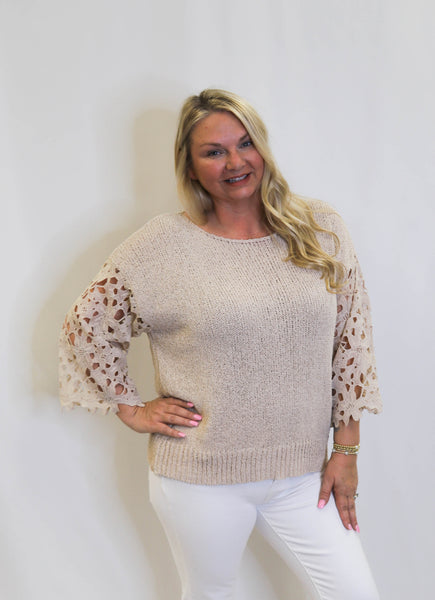 Sand And Seashell Sweater