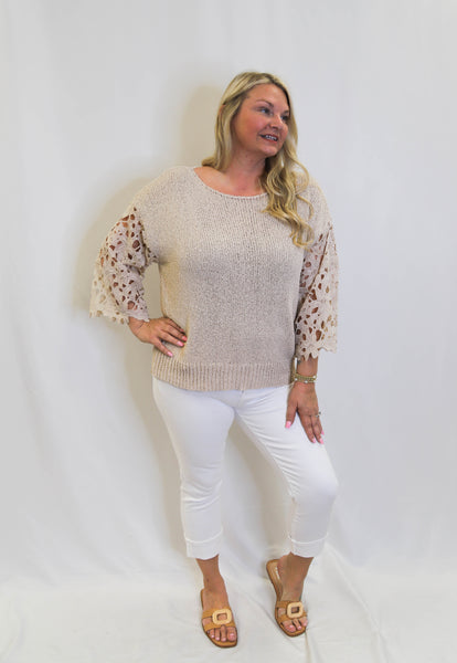 Sand And Seashell Sweater