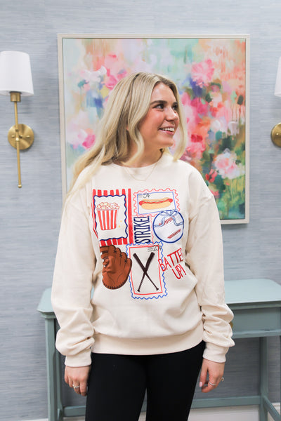 Batter Up Baseball Sweatshirt