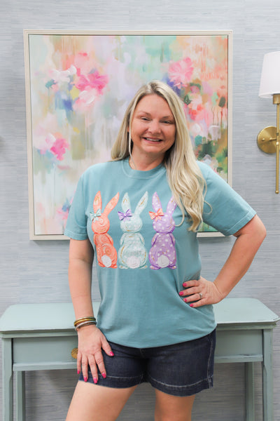 Easter Bunnies With Bows Tee