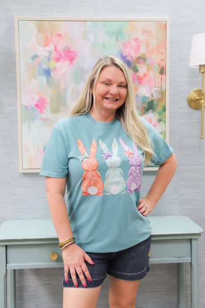 Easter Bunnies With Bows Tee
