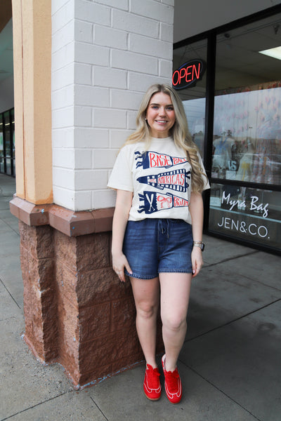 Baseball Flags Tee
